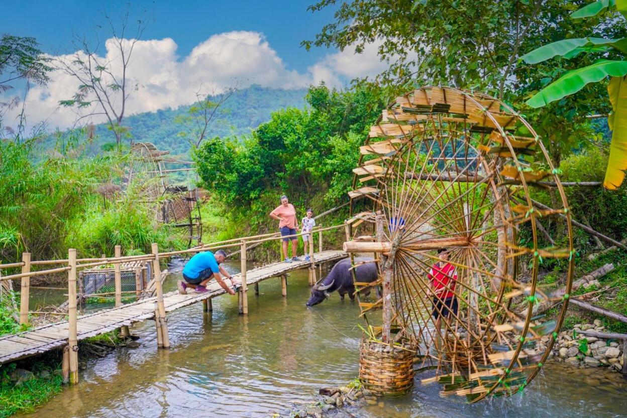Oh Pu Luong Homestay Huong Ba Thuoc Екстер'єр фото