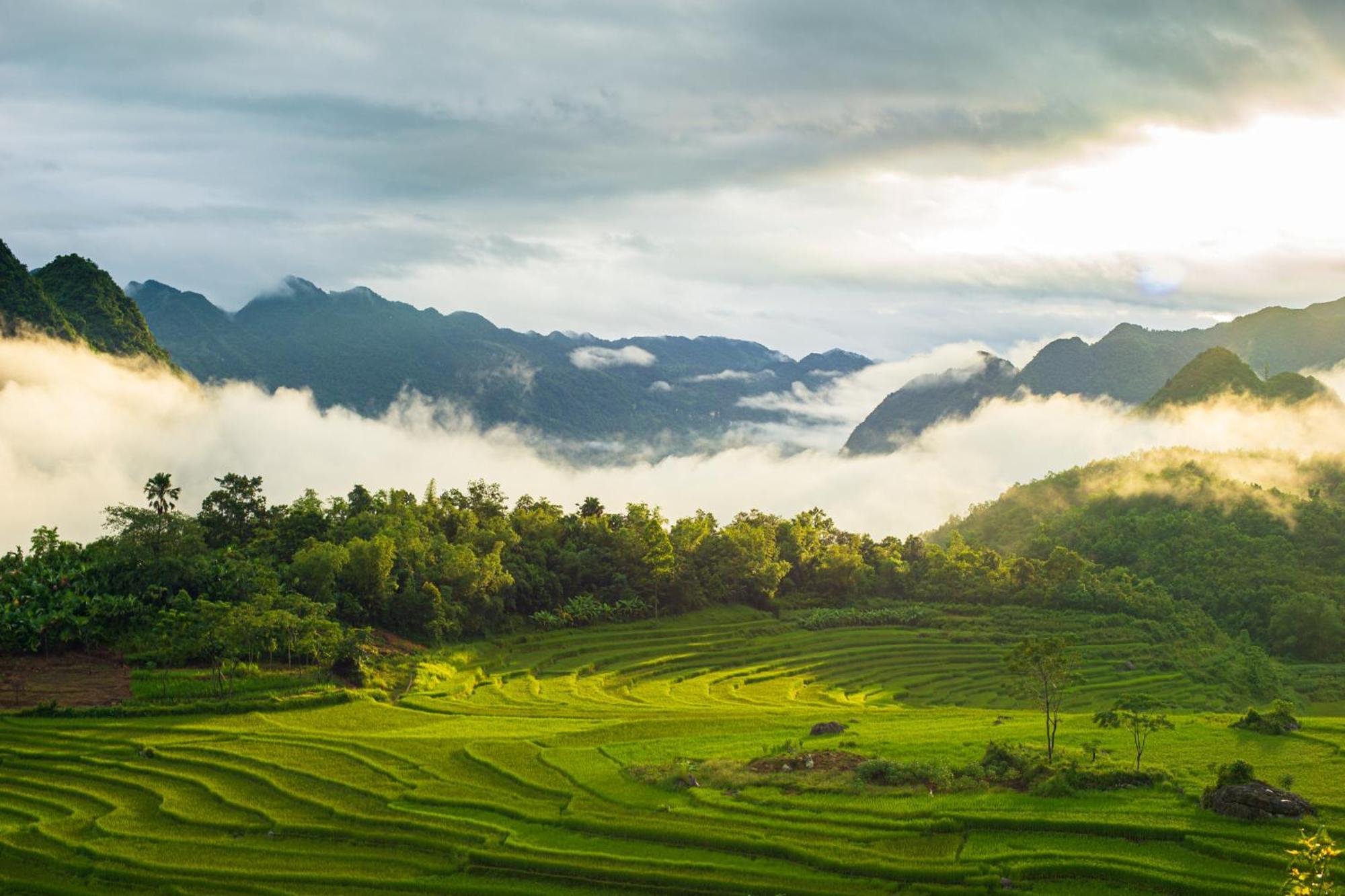 Oh Pu Luong Homestay Huong Ba Thuoc Екстер'єр фото